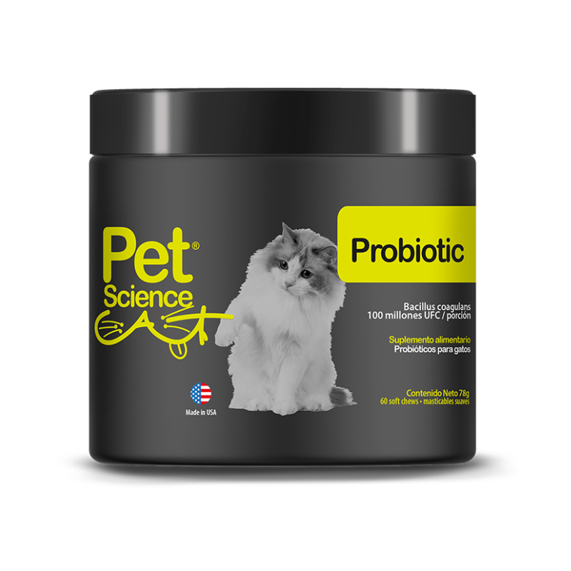 Probiotic Cat 60 Masticables Petscience