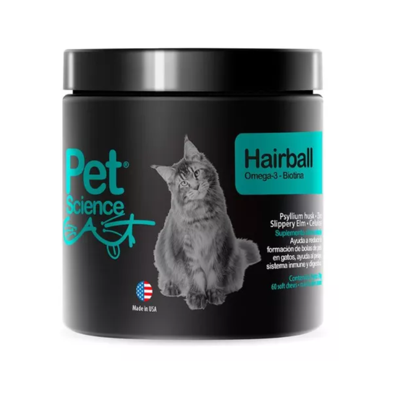 Hairball Cat 60 Masticables Petscience