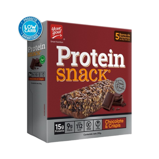 Protein Snack Chocolate & Crispis Your Goal