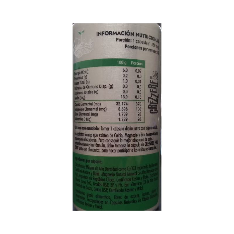 Crezzere 30 Capsulas Vital & Young