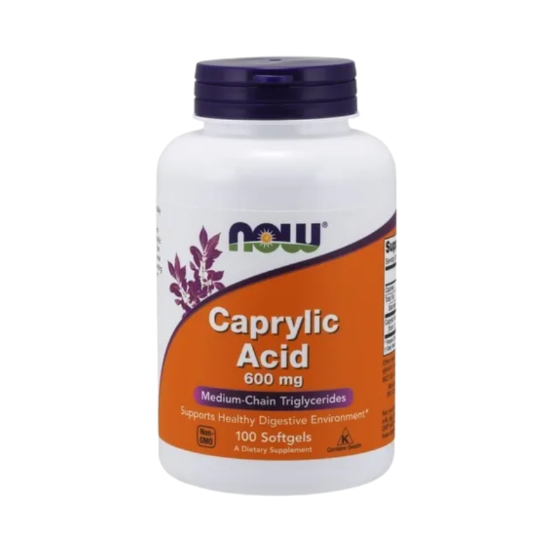 Acido Caprilico 100 Softgels Now