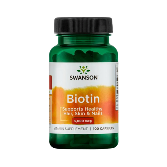 Biotina 5000 Mcg Swanson