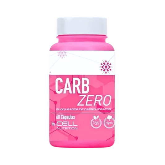 Carbzero 60 Capsulas Bloqueador Carbohidratos Cellnutrition
