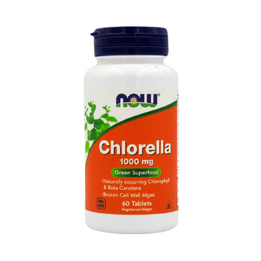 Chlorella 60 Tabletas Now