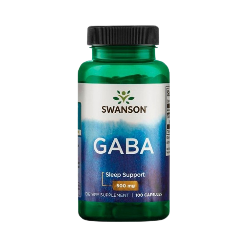 Gaba 500mg 100 Capsulas Swanson