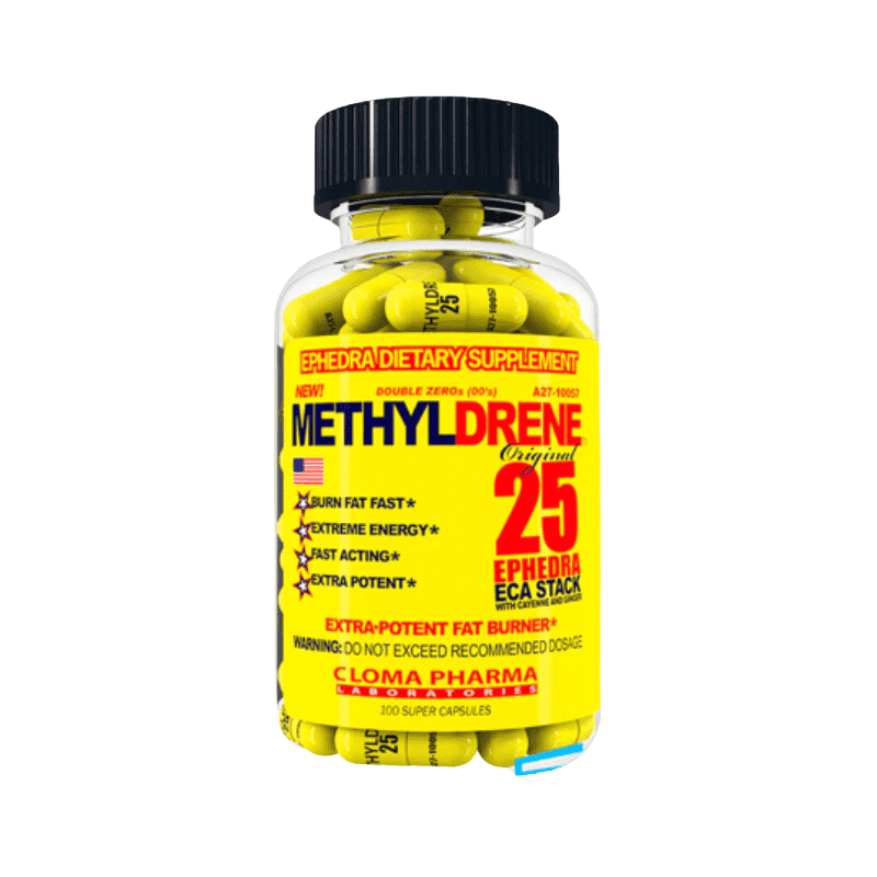 Quemador De Grasa Methyldrene 25 Con Ephedra