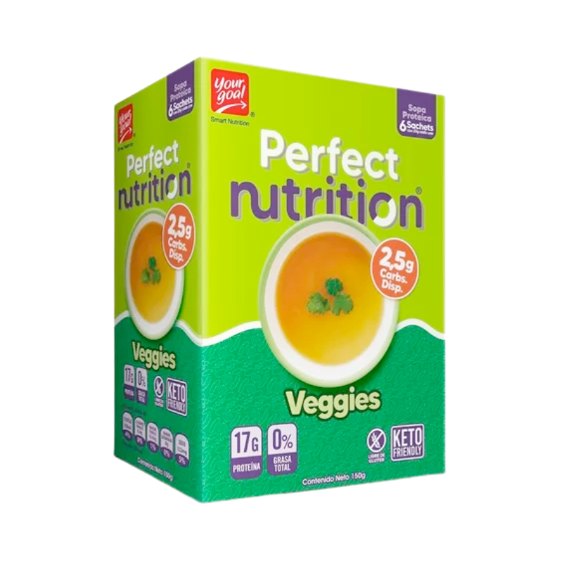 Sopa De Verduras 19 Grs De Proteina Perfect Nutrition