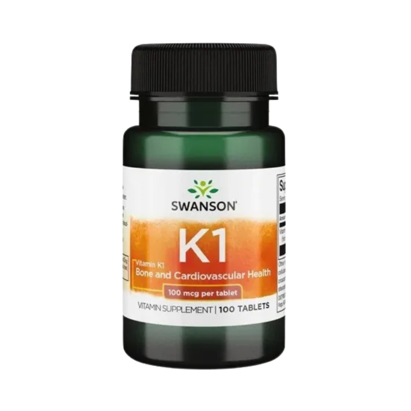 Vitamina K1 100 Tabletas Swanson
