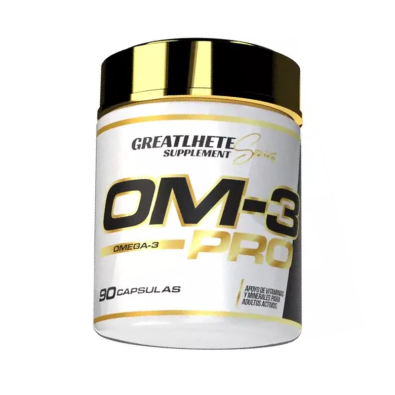 Omega 3 Om-3 Pro 90 Capsulas Greatlhete