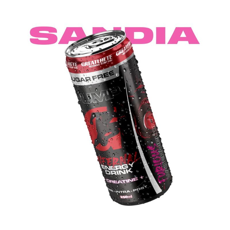 Pack 6 Energeticas Sandia Pump Infernal Greatlhete