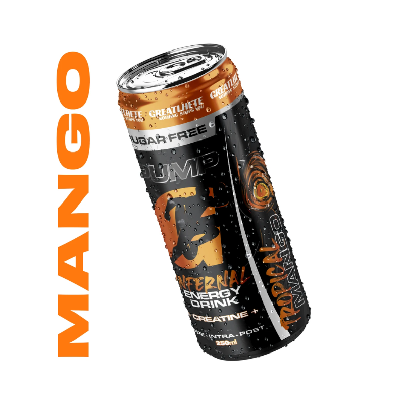 Energetica Sabor Mango Pump Infernal Greatlhete