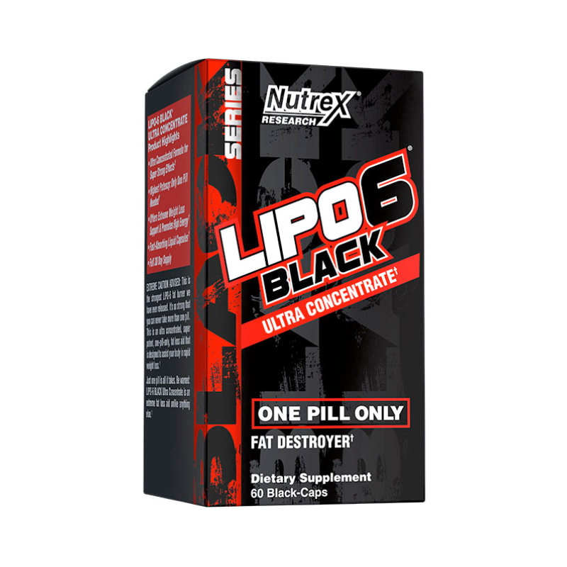 LIPO6 Black 60 Capsulas Nutrex