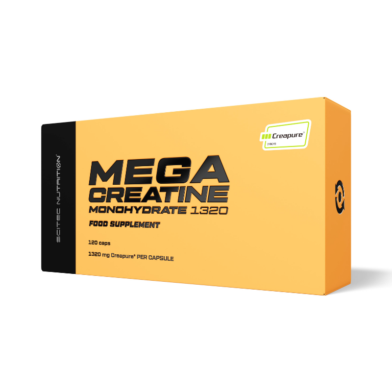 Mega Creatina 120 Capsulas Creapure Scitec Nutrition