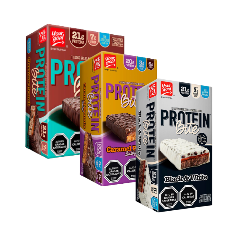 Protein Bite Pack 5 Cajas Your Goal