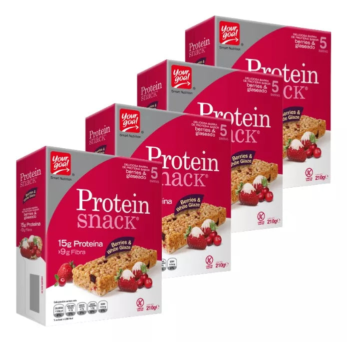 Protein Snack Pack 4 Cajas Your Goal