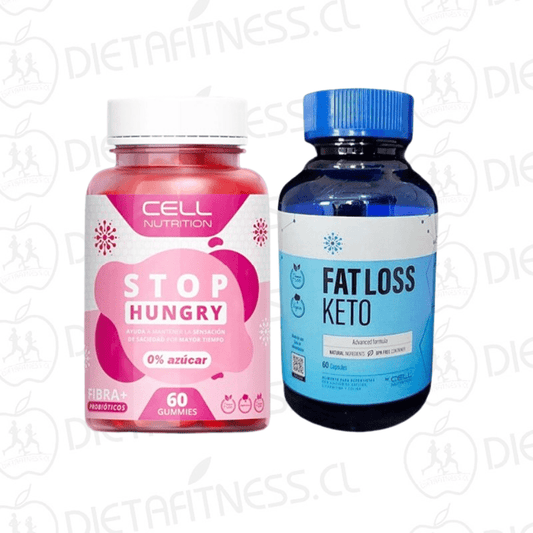Pack Stop Hungry + Fatloss Keto Cell Nutrition