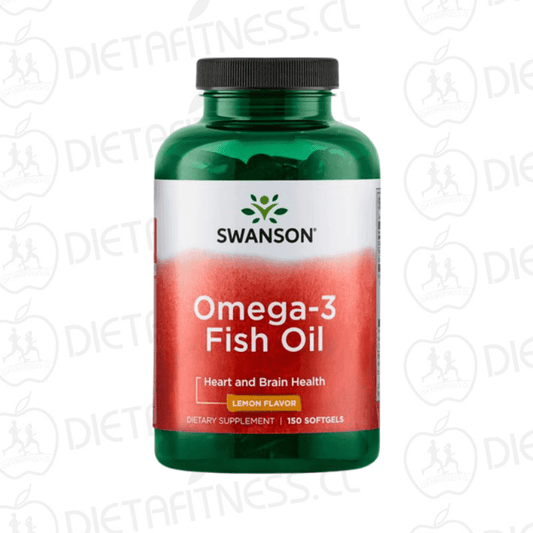 Omega 3 Fish Oil Sabor Limón Swanson