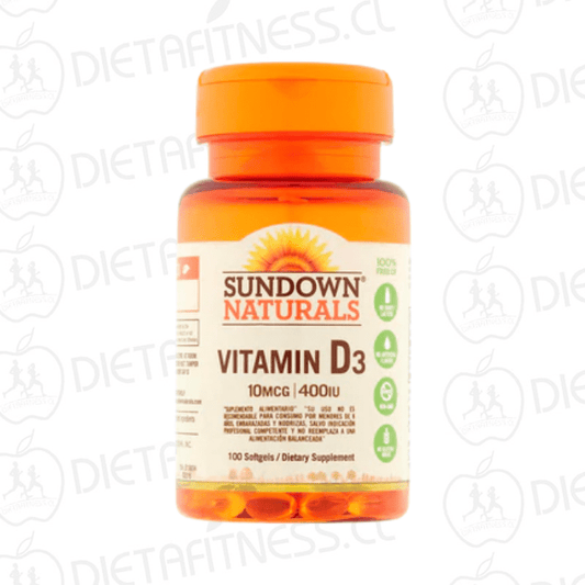 Vitamina D3 400 UI Sundown