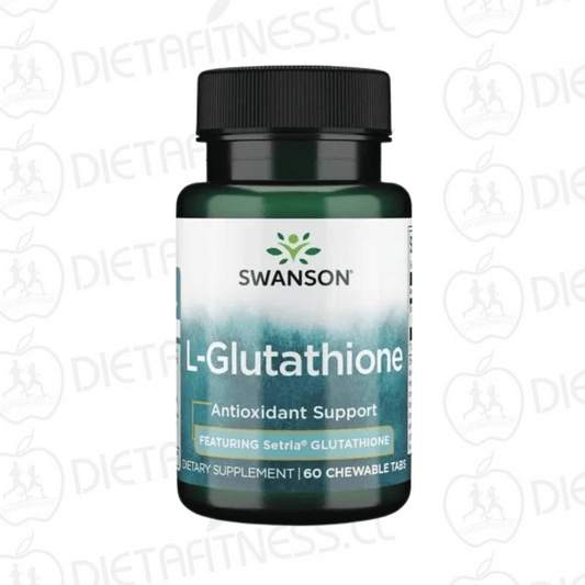 L-Glutathione 50 Mg 60 Tabletas Masticables Swanson