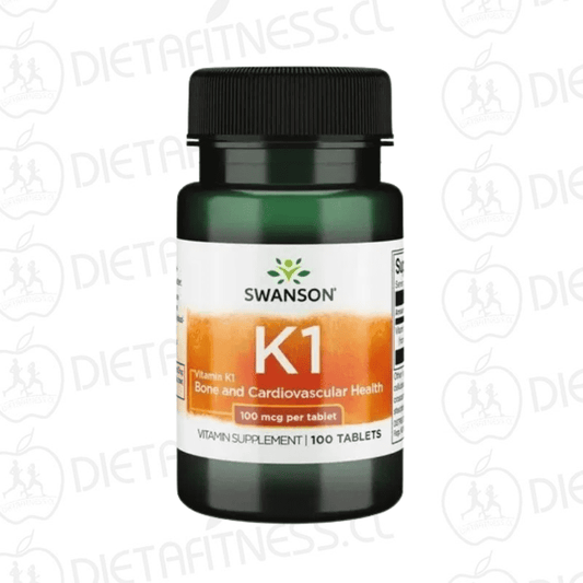 Vitamina K1 100 Tabletas Swanson