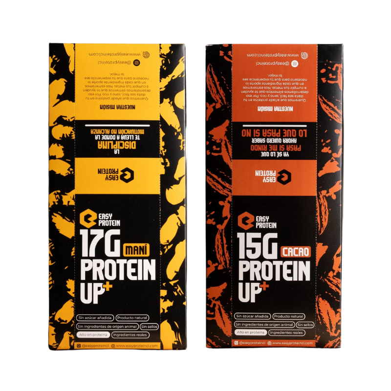 Pack 2 Cajas Protein Up Mani + Cacao Easy Protein