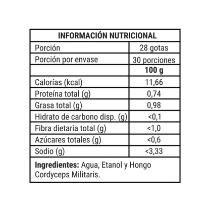 Cordyceps Sublingual 30 Ml Newpharma