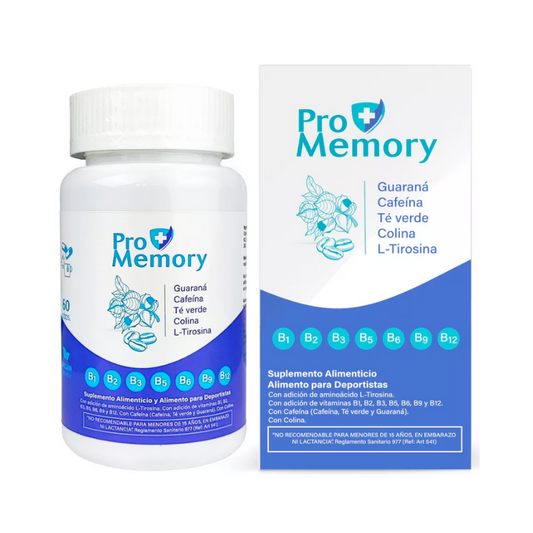 Pro Memory 60 Capsulas Bio Swiss