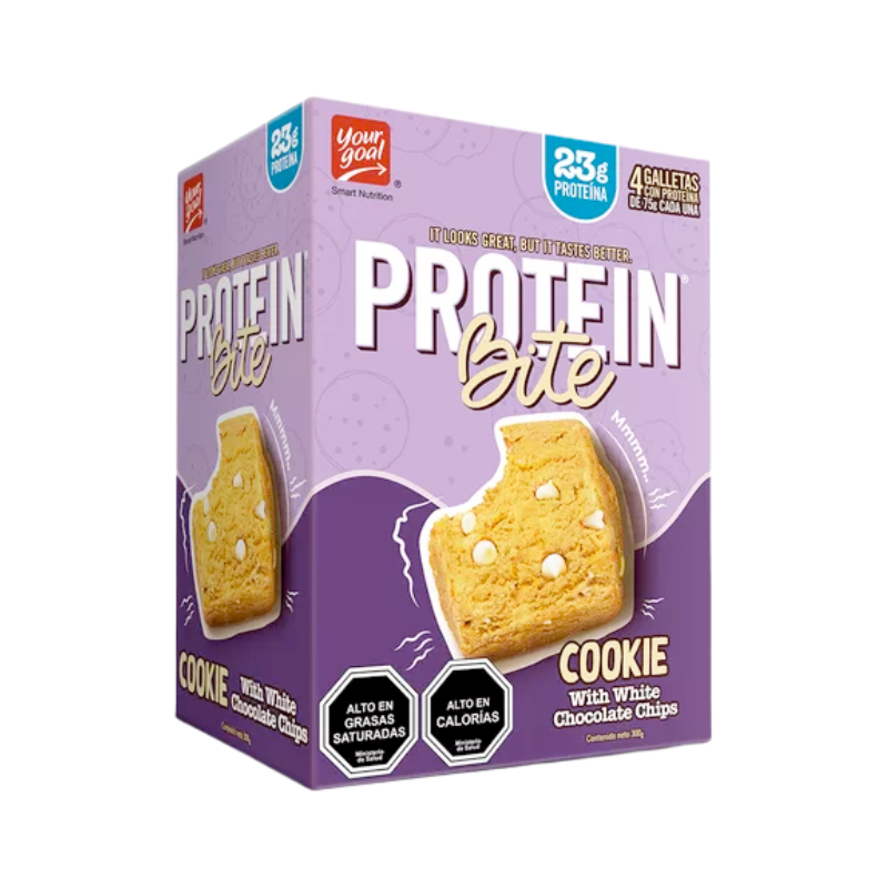 Protein Bite Cookie With White Chocolate Chips Perfect Nutrition