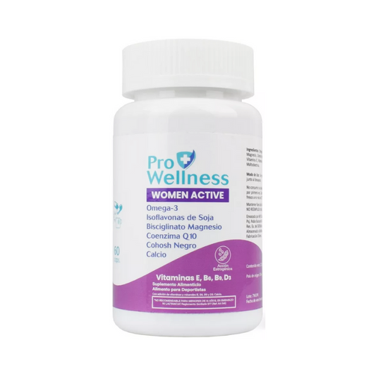 Pro Wellness Women Active 60 Capsulas Bio Swiss