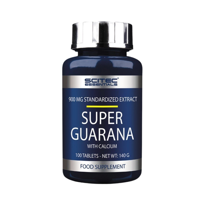 Super Guarana + Calcio 100 Capsulas Scitec Nutrition