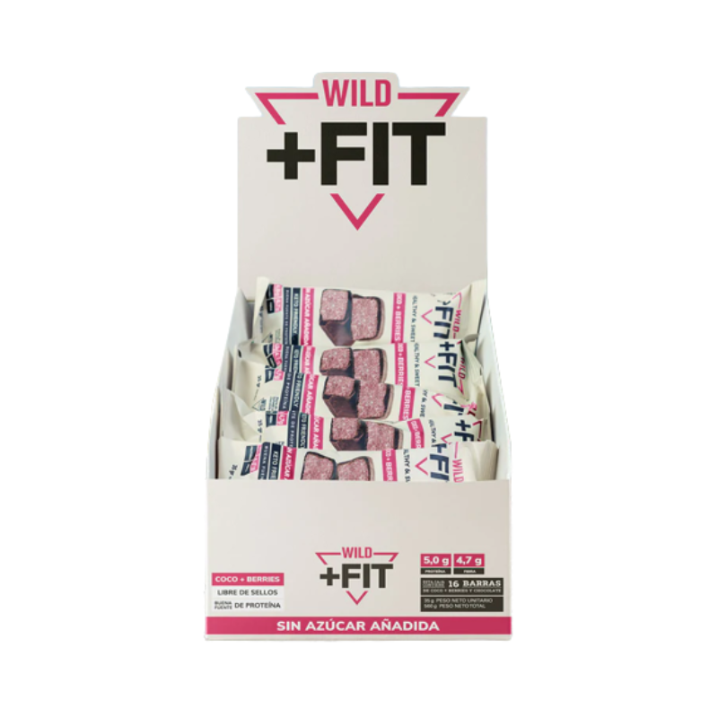 Wild + Fit Sabor Coco Berries Wild Food