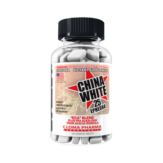 China White 100 Capsulas Cloma Pharma