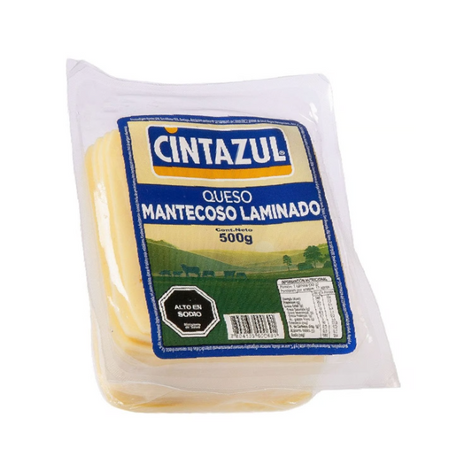 Queso Mantecoso Laminado 500 GR Cintazul