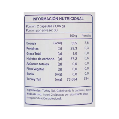 Cola De Pavo 60 Capsulas FNL