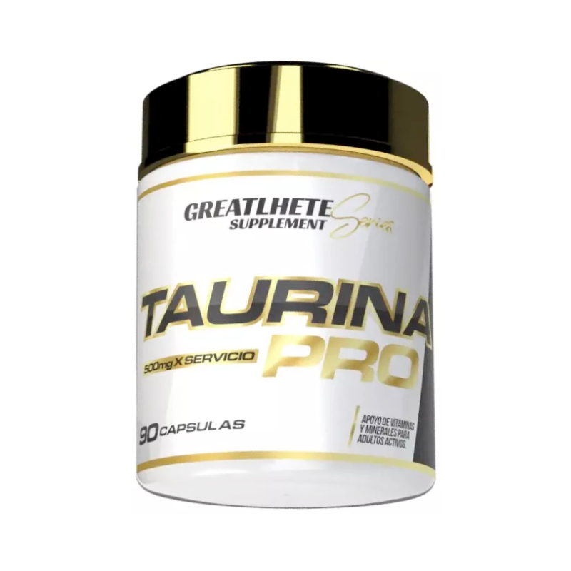 Taurina Pro 90 Capsulas 500 Mg Greatlhete