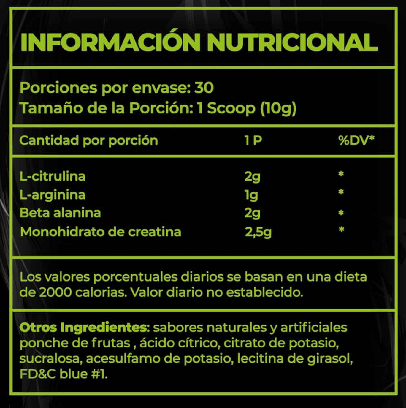 Boom Infernal 300 gr Greatlhete