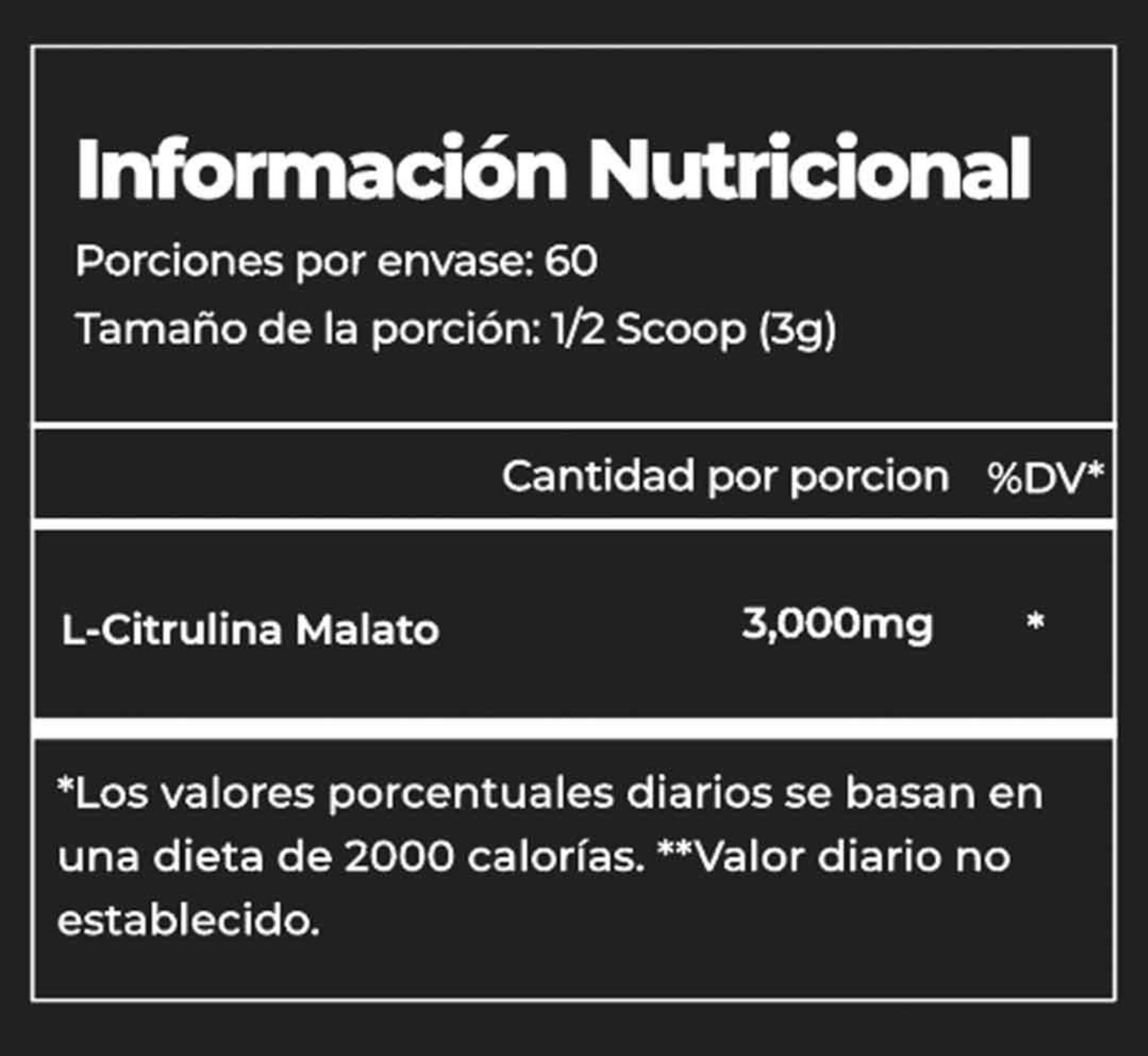Citrulina Pro 180G Greatlhete